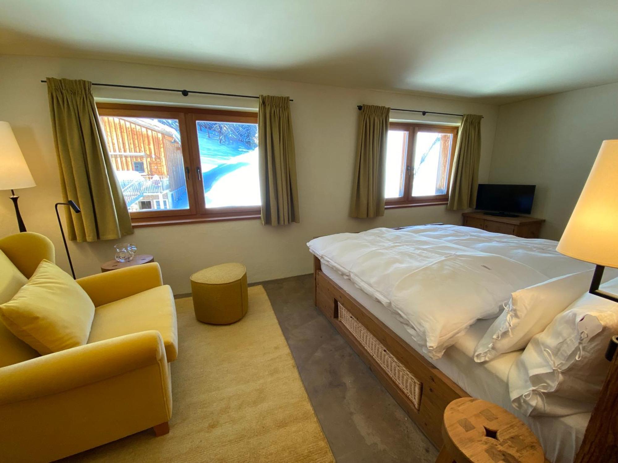Maiensaesshotel Guarda Val لينتسرهايدي المظهر الخارجي الصورة