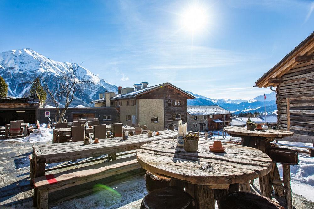 Maiensaesshotel Guarda Val لينتسرهايدي المظهر الخارجي الصورة